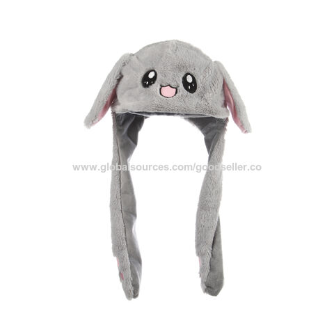 帽子・その他 Cotton Filled Rabbit Ear Hat LXYZXZ Bunny Long Ears Funny Hat Fluffy Winter Cap Warm Knit