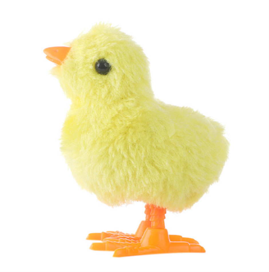 Internet Celebrity Jumping Cute Simulation Clockwork Chain Plush ...