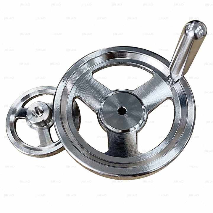 Stainless Steel Customized Hand Wheel, Mechanical Components, Handle ...