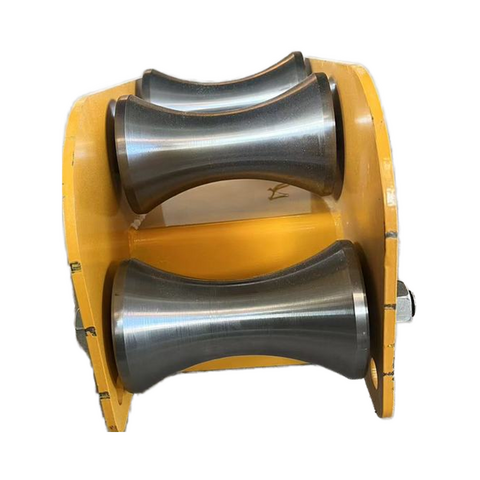 Polea para Cable Eléctrico, Carrete Enrollador, Rodillo Guía para Tendido de Cables con Winches
