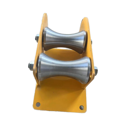 Polea para Cable Eléctrico, Carrete Enrollador, Rodillo Guía para Tendido de Cables con Winches