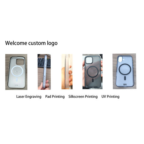 Coque de téléphone personnalisée 2025 en matériau hybride PC+TPU, anti-rayures, antichoc et impression personnalisée