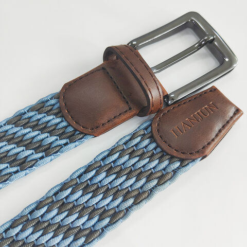 Tressé Ceinture Élastique Tressée Ceinture Tressée Extensible Ceinture Tressée Pour Hommes Casual Jeans