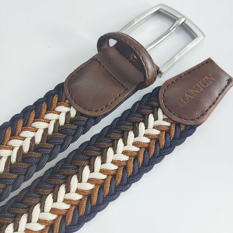 Tressé Ceinture Élastique Tressée Ceinture Tressée Extensible Ceinture Tressée Pour Hommes Casual Jeans