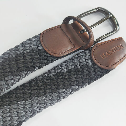 Tressé Ceinture Élastique Tressée Ceinture Tressée Extensible Ceinture Tressée Pour Hommes Casual Jeans