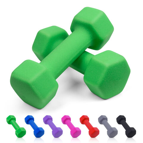 Exercise workout dummbells PVC Dumbbell Hand Weights, Anti-Slip, Anti-roll,pu dumbbell