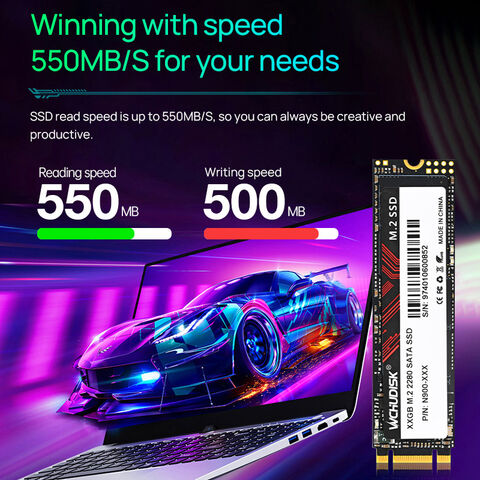 M.2 SATA SSD ngff 512GB 1TB 2TB disco de estado sólido SSD m2 para ordenador portátil PC disco duro