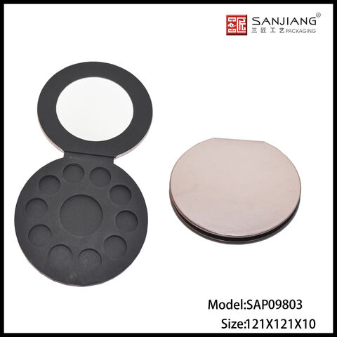 Paleta de Sombras de Ojos de Cartón al por Mayor, Marca Privada, Paleta de Sombras Personalizada de Alta Pigmentación