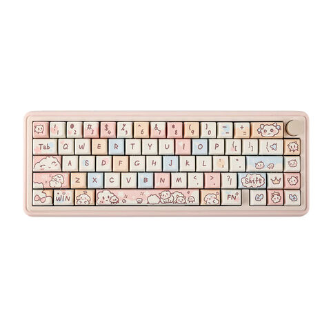 ABM067 Nebula 65% VIA-teclado mecânico programável com fio/sem fio