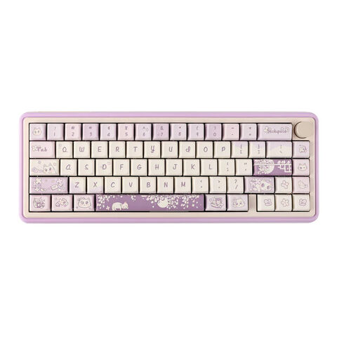 ABM067 Nebula 65% VIA-teclado mecânico programável com fio/sem fio