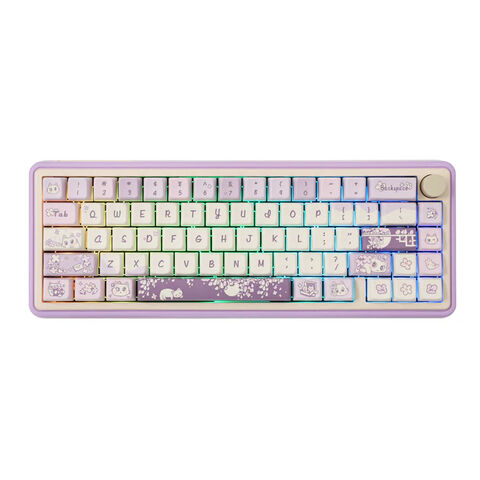 ABM067 Nebula 65% VIA-teclado mecânico programável com fio/sem fio
