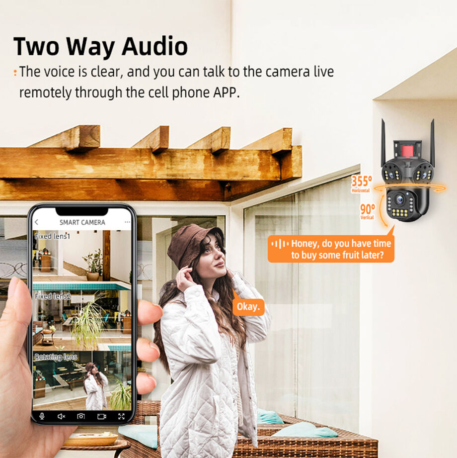 Bulk Buy China Wholesale Factory Price Wide View 3 Lens Hd Security ...