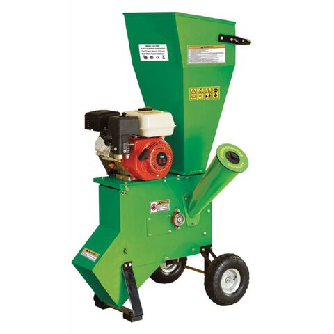 Trituradora de Madera/Astilladora, Trituradora de Madera Pequeña para el Hogar con Capacidad de Astillado de 89 mm, Motor de 389 cc, modelo 8500 CE/EMC