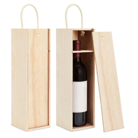 Cajas de vino al por mayor, cestas de almacenamiento, cajas para botellas de vino para uso en el hogar, hoteles y restaurantes