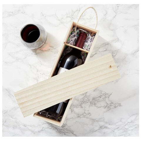 Cajas de vino al por mayor, cestas de almacenamiento, cajas para botellas de vino para uso en el hogar, hoteles y restaurantes