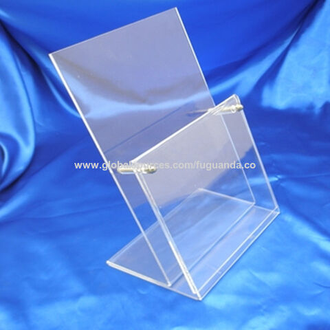 Soporte de folleto acrílico personalizado