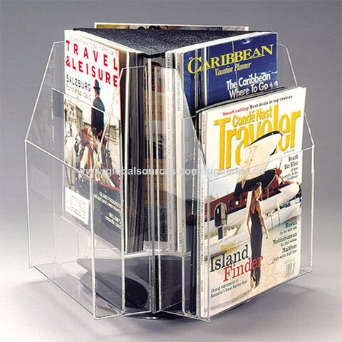 Soporte de folleto acrílico personalizado