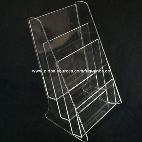 Soporte de folleto acrílico personalizado