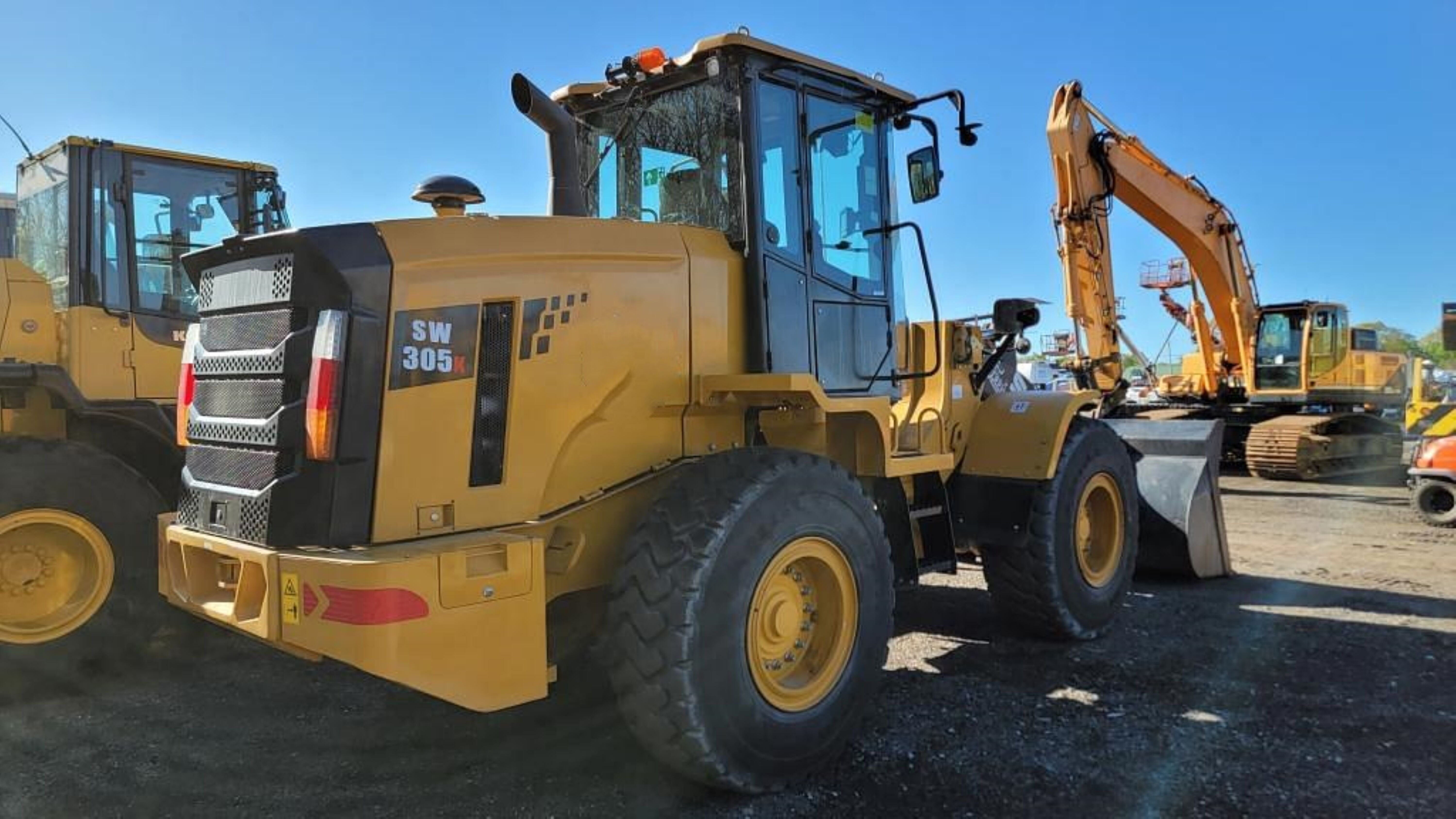 High Operating Efficiency Wheel Loader Sw305k 3.5ton China Loader With ...