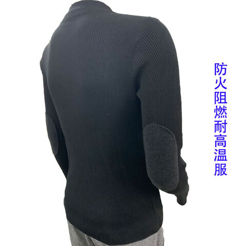 Ropa de trabajo ignífuga y retardante de llama, suéter de aislamiento térmico resistente a altas temperaturas, ropa de trabajo gruesa y cálida