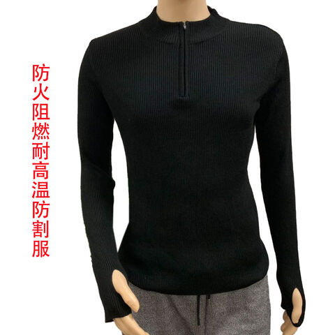 Ropa de trabajo ignífuga y retardante de llama, suéter de aislamiento térmico resistente a altas temperaturas, ropa de trabajo gruesa y cálida