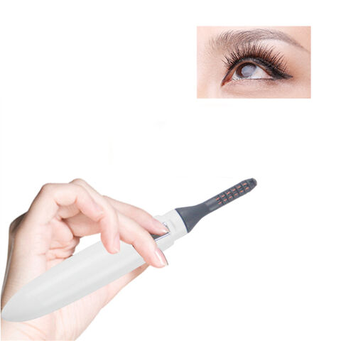 2 in 1 Face Roller and Heated Eyelash Curler Eyelash Curler with USB Rechargeable for Quick makeup