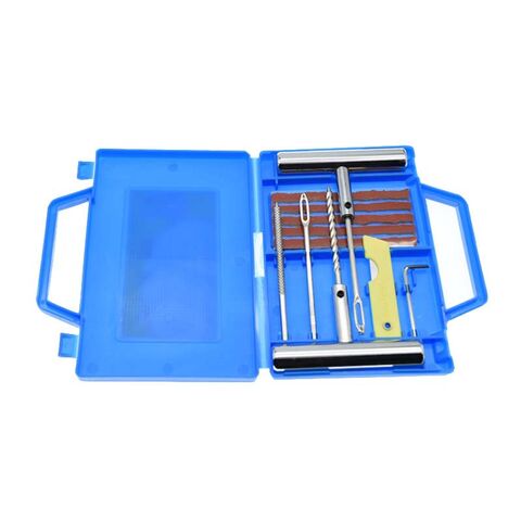 Kit de reparação de pneus a vácuo para automóveis, motocicletas e veículos elétricos: ferramenta multifuncional de reparo rápido de emergência com tiras