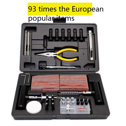Kit de réparation de pneus, outil de vide pour pneus de voiture, moto, véhicule électrique, réparation rapide d'urgence, bande multifonction OEM