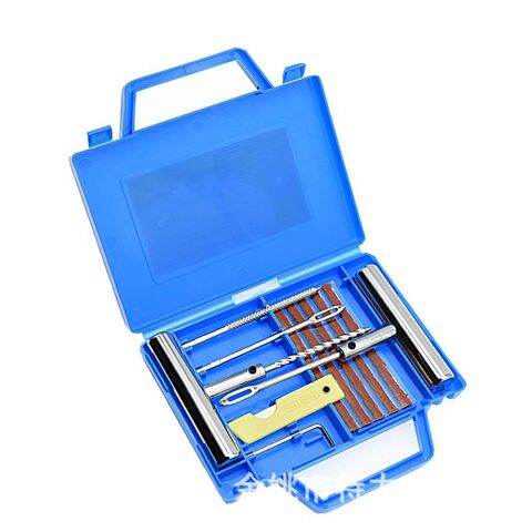 Kit de reparação de pneus a vácuo para automóveis, motocicletas e veículos elétricos: ferramenta multifuncional de reparo rápido de emergência com tiras