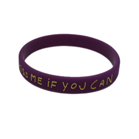Pulsera de Silicona de Goma para Regalos Promocionales con Patrón Impreso Personalizado