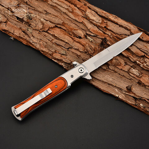 Klappmesser Taktisches Messer für Outdoor, Wildcamping, Survival, Selbstverteidigung Taschenmesser