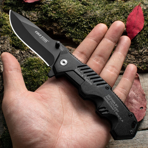 Klappmesser Taktisches Messer für Outdoor, Wildcamping, Survival, Selbstverteidigung Taschenmesser