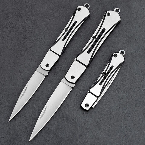 Klappmesser Taktisches Messer für Outdoor, Wildcamping, Survival, Selbstverteidigung Taschenmesser