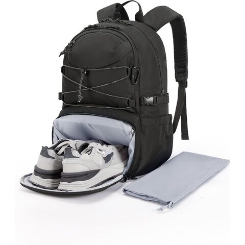 Gym Backpack with Shoes Compartment, Travel Backpack for Men Women, Stylish Workout Sport Bag for Yoga, Casual Weekender Carry