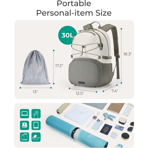 Gym Backpack with Shoes Compartment, Travel Backpack for Men Women, Stylish Workout Sport Bag for Yoga, Casual Weekender Carry