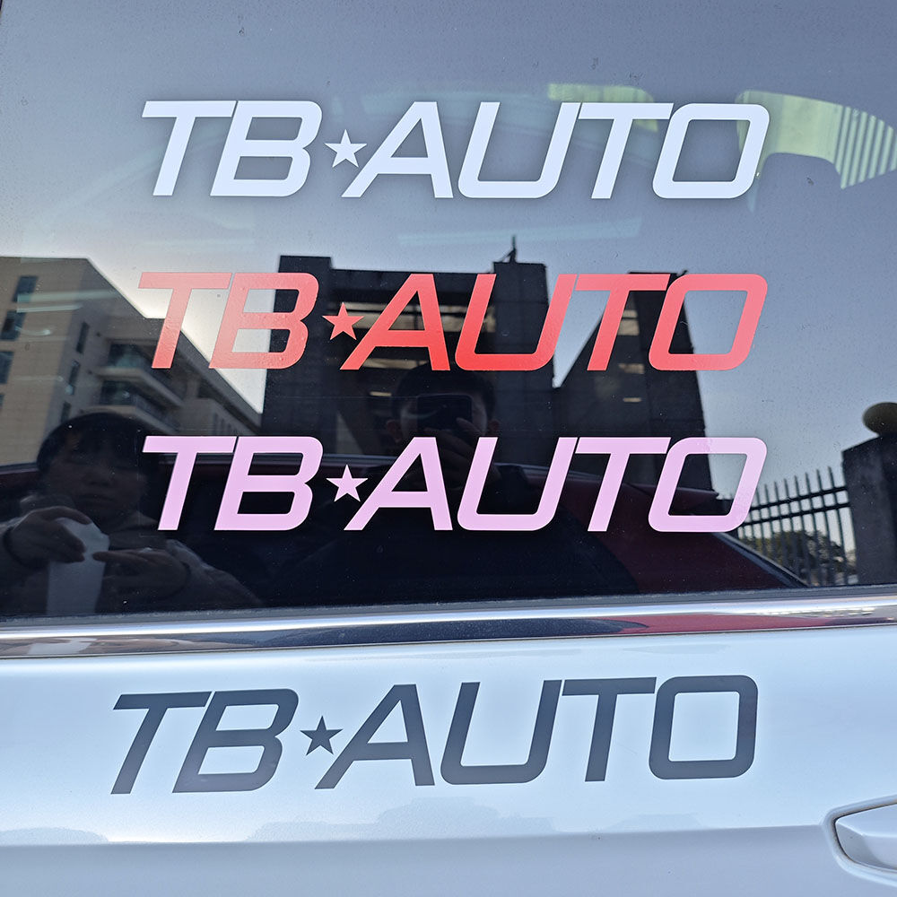 Wholesale Custom Die Cut Logo Waterproof Vehicle Transfer Uv Resist ...