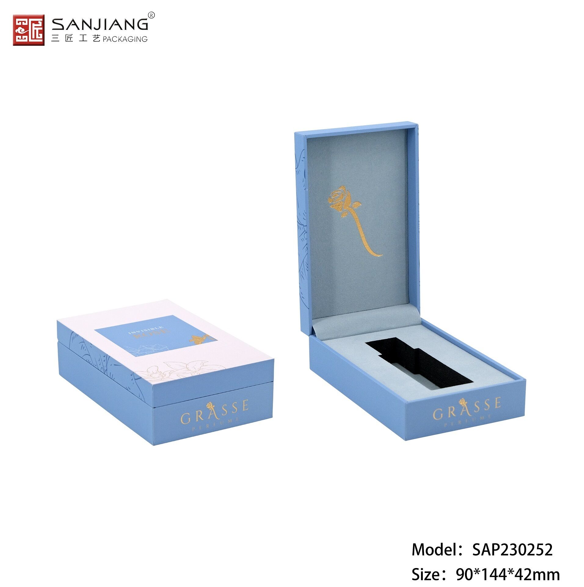 Custom Logo Luxury Empty Cardboard Paper Perfume Bottle Packaging Box ...