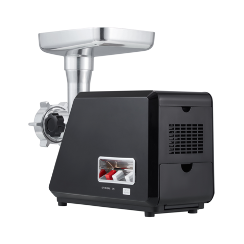 Picadora de Carne Profesional #12 con Potente Caja de Engranajes Metálica y Amplio Panel de Acero Inoxidable - Ideal para Negocios