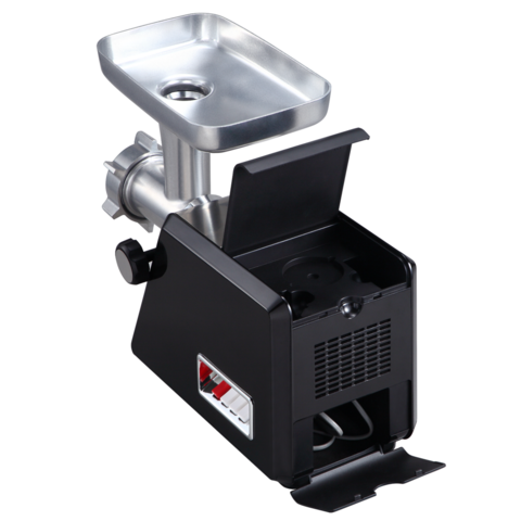 Picadora de Carne Profesional #12 con Potente Caja de Engranajes Metálica y Amplio Panel de Acero Inoxidable - Ideal para Negocios