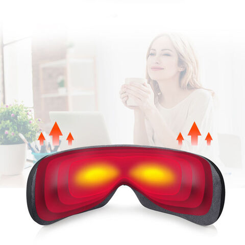 Masseur Oculaire Électrique Bluetooth 2025 avec Compresse Chaude : Soulagement de la Fatigue Oculaire et de la Sécheresse, Protection Intelligente des Yeux, Idée Cadeau.