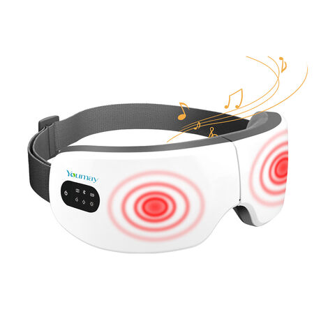 Masseur Oculaire Électrique Bluetooth 2025 avec Compresse Chaude : Soulagement de la Fatigue Oculaire et de la Sécheresse, Protection Intelligente des Yeux, Idée Cadeau.
