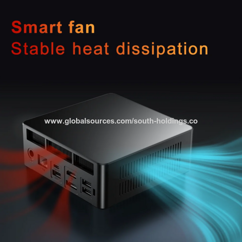 Neues Design Mini-PC, AMD R5 5500H R5/R7/R9 i3/i5/i7, Win 11, umfangreiche I/O-Ports, HDMI RJ45 USB Typ-C Hohe Qualität, China Fabrik