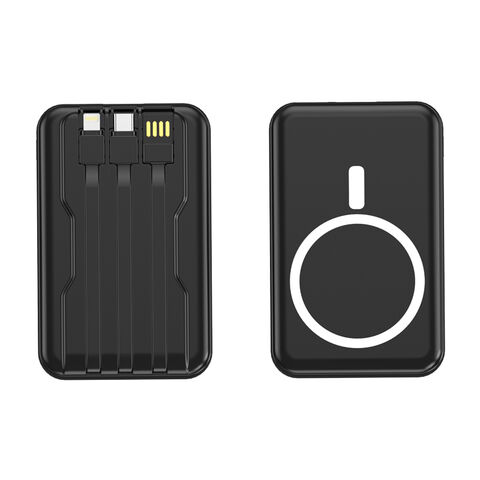 Échantillons Gratuits 2025 : Batterie Externe Magnétique Sans Fil à Charge Rapide 15W 10000mAh