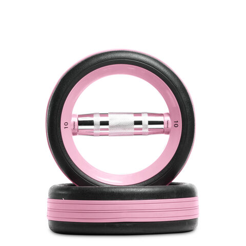 Mancuernas de 10 lb con Anillo Multiusos, las Más Vendidas para Fitness y Yoga