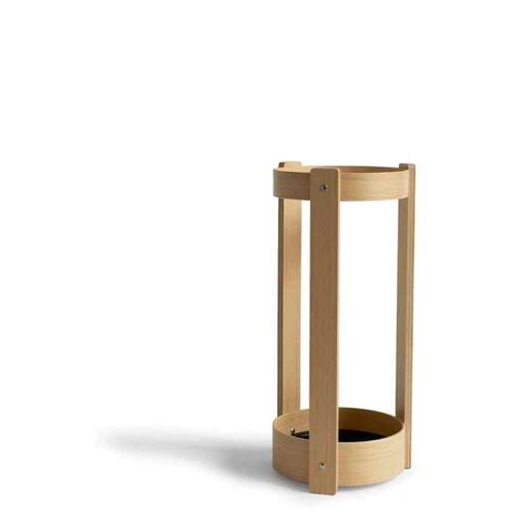 Soporte de paraguas de madera, cubo de almacenamiento sencillo para decoración del hogar personalizada y salones de hotel.