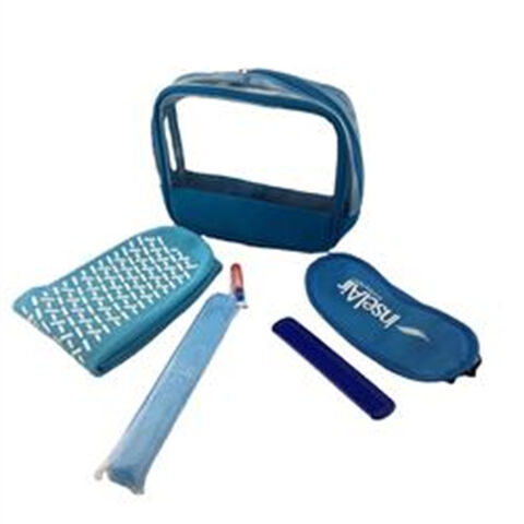 Échantillon gratuit de trousse de voyage cadeau, kit dentaire personnalisé, pochette d'hygiène, coffrets cadeaux cosmétiques