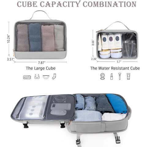 Travel Backpack, Large Backpack for Men Women, Flight-approved Carry-on Backpack, 40L Personal Item Travel Backpack