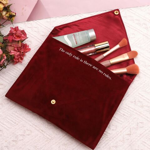 Pochette en Velours avec Logo Personnalisé, Doublure en Satin, Enveloppe pour Bijoux, Cadeau de Mariage, Sac Anti-Poussière en Fausse Suédine