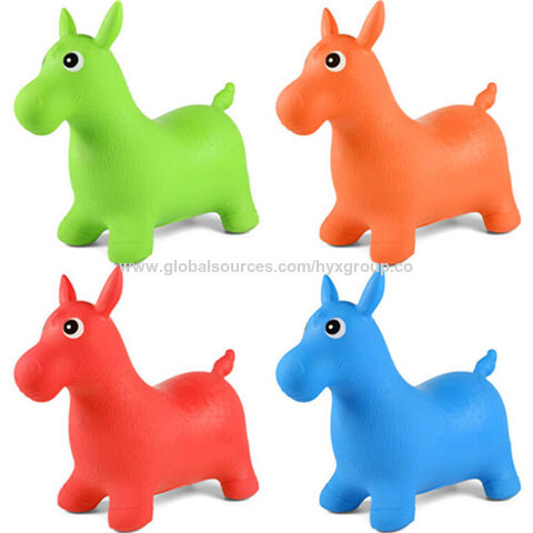 Hopper Bouncing Horse Toy Red Donkey Bouncer PLAYZAP Giraffe