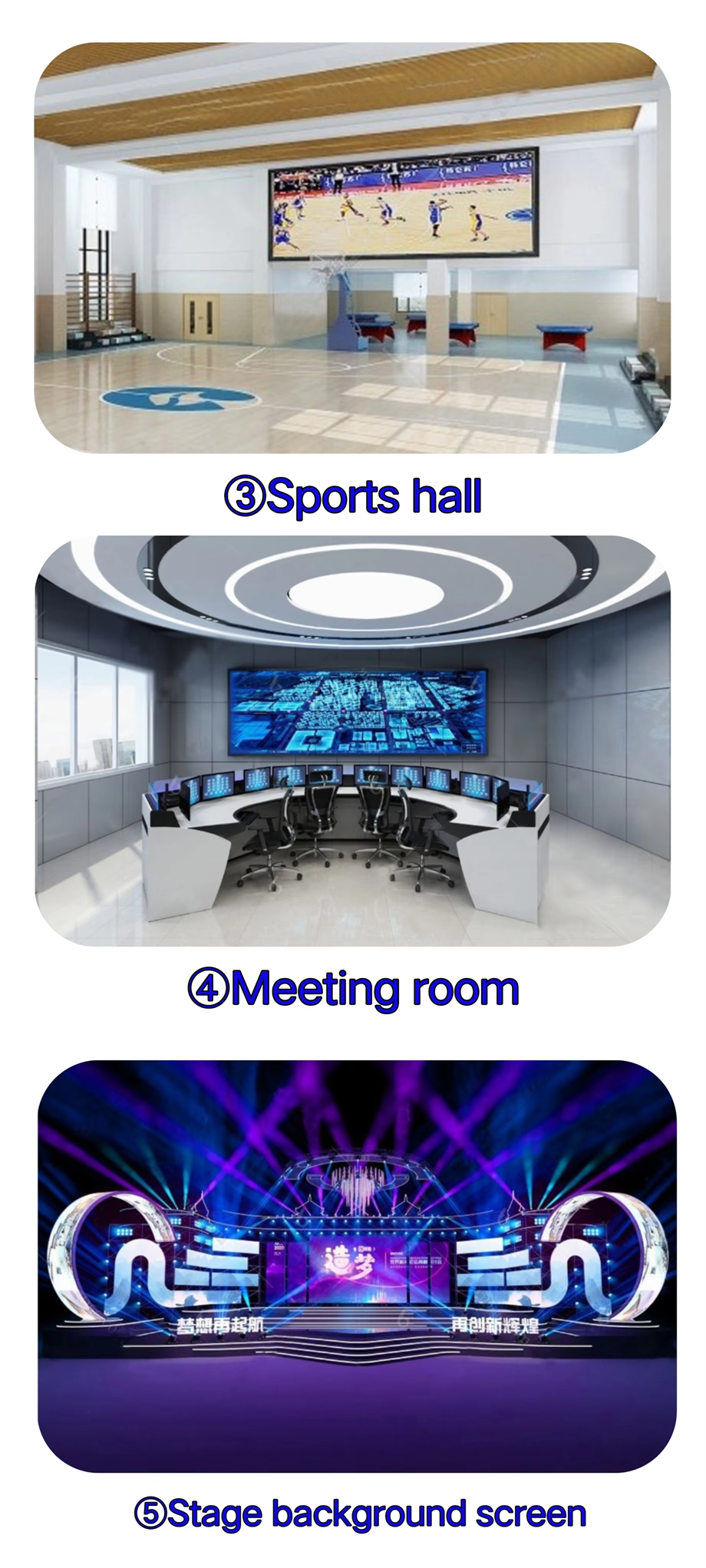 Seamless P2.976 Outdoor Led Display 4k Stage Rental Screen & Event ...